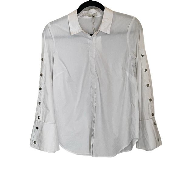 Joie Tops - Joie Button Down Kimono Sleeve With Details Size XS